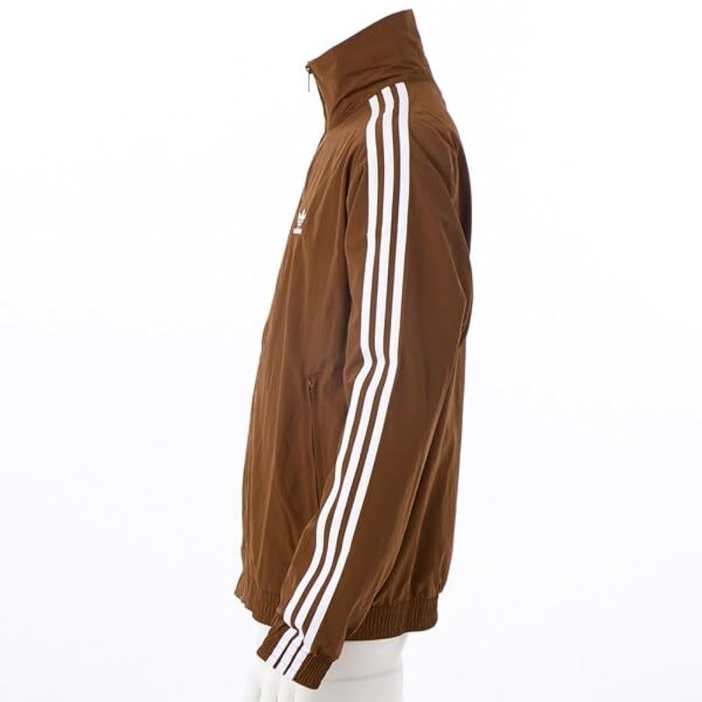 adidas 大きいサイズ　ウーブンファイヤーバードトラックトップ　ブラウン adidas ナイロンジャケット アディカラー ウーブン ファイヤー